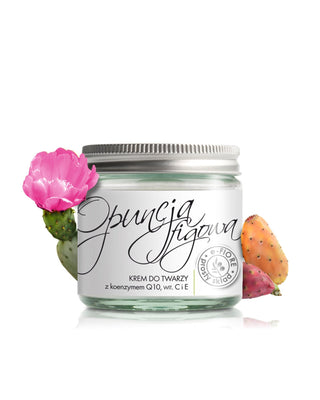 Ránctalanító krém fügekaktusz olajjal, Q10 koenzimmel, C-vitaminnal és E-Fiore-ral. - 1