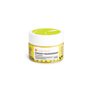 Természetes krém dezodor - egészséges dezodor len & Pacsuli Opcja Natura - 1