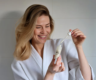 Hidratáló arcszérum hidratáló bőrradírral 40+ Derm Good