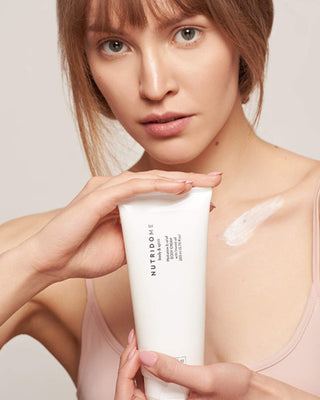 Nutridome erősen hidratáló testápoló krém száraz bőrre lenolajjal - 2