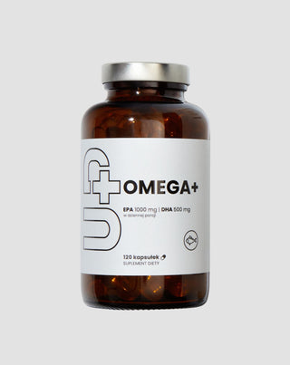 Egészítse ki az Omega + UP Omega-3 telítetlen zsírsavakat Health Pharma 120 kapszula - 1