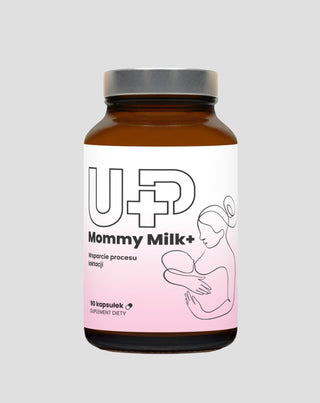 Suplement UP Mommy Milk+ wspierający laktację dla mam karmiących piersią UP Health Pharma_1