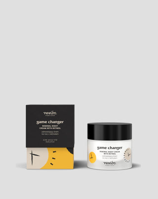 Természetes arckrém retinollal Game Changer 30 ml Resibo - 3