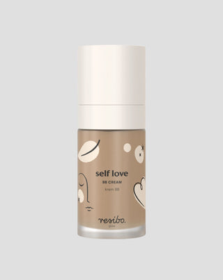 Természetes és környezetbarát BB Self Love arckrém napos bézs színben 30 ml Resibo - 1