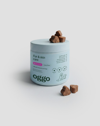 Fur & Skin kiegészítő eledel kutyáknak a gyönyörű szőrzetért és az egészséges bőrért Oggo 180 g - 3