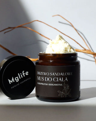 Szantálfa testhab grapefruittal és bergamotttal MgLife - 2