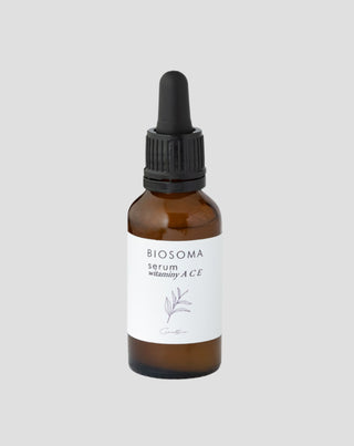ACE vitamin arcszérum, mely kiegyenlíti a tápláló és kisimító Biosoma színt - 1