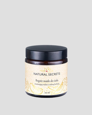 Testvaj természetes olajokkal, dinnye és zöld tea illattal Natural Secrets - 1