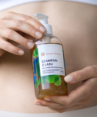 Erdei sampon zsíros hajra, finom hajjal és aloe Natura opcióval - 2