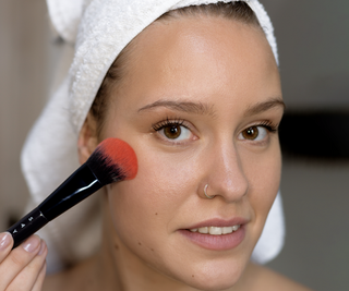 Rózsaszín vagy bronzosító kefe lekerekített heggyel No. 9 Say Makeup - 2