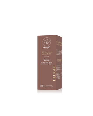 Világító testolaj E-vitaminnal és norvég málnával Delight Ritualia Onlybio