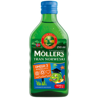 Moller's norvég gyümölcsízesítésű csukamájolaj 600 NE D3-vitaminnal - 1