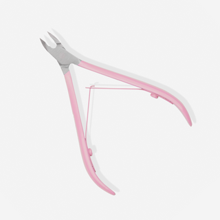 Professzionális 5mm-es körömágybőrfogó szatén rózsaszínű fogantyúval You Beauty - 2