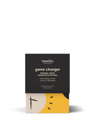 Természetes arckrém retinollal Game Changer 30 ml Resibo - 3