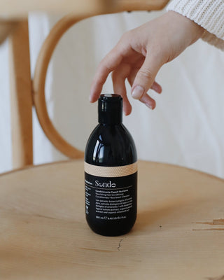 Balzsam a száraz haj napi ápolásához, amely megkönnyíti a Sendo személytelenítését - 2