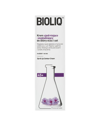 Feszesítő és simító krém a szem és az ajkak bőrére 45+ Bioliq
