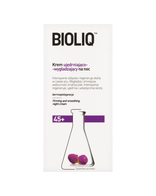 Feszesítő és simító éjszakai krém 45+ Bioliq