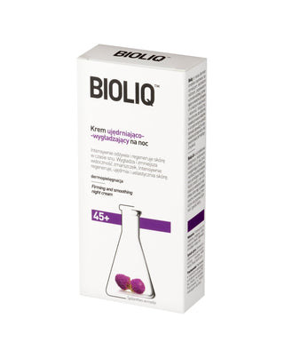 Feszesítő és simító éjszakai krém 45+ Bioliq