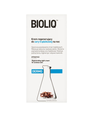 Dermo Bioliq regeneráló éjszakai krém pattanásos bőrre - 1