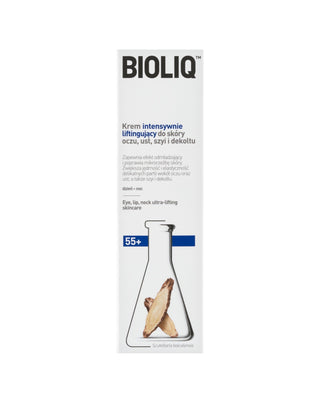 Intenzíven lifting krém a szem, az ajkak, a nyak és a dekoltázs bőrére 55+ Bioliq - 1