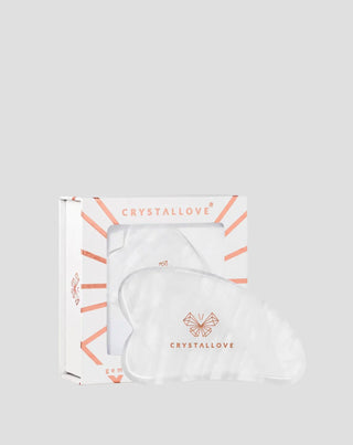 Gua sha arcmasszázs tál hegyi kristályból, Crystallove tisztító tulajdonságokkal - 1