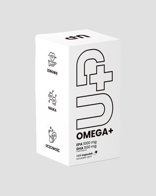 Egészítse ki az Omega + UP Omega-3 telítetlen zsírsavakat Health Pharma 120 kapszula