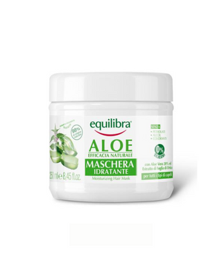 Hidratáló aloe vera hajmaszk a haj növekedésének elősegítésére Equilibra - 1