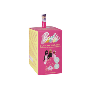 Kétoldalas haj turbán Barbie Double Sided Hair Wrap Sport&Satin Pink Panther Glov