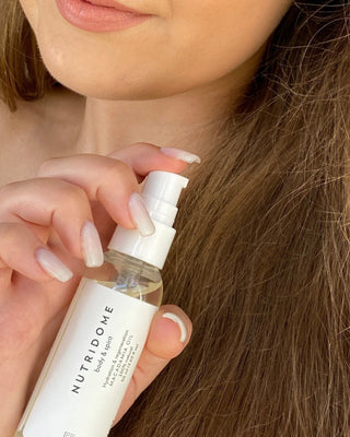 100% természetes makadámiaolaj, amely visszaadja a haj fényét - Nutridome - 3