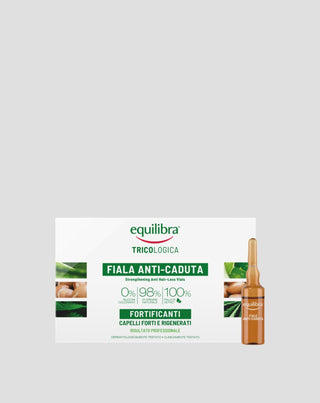 Ampullák erősítése hajhullás ellen növényi keratin Equilibra 10 darab - 1