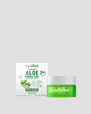 Aloe vera ránctalanító krém - töltőhatás Equilibra