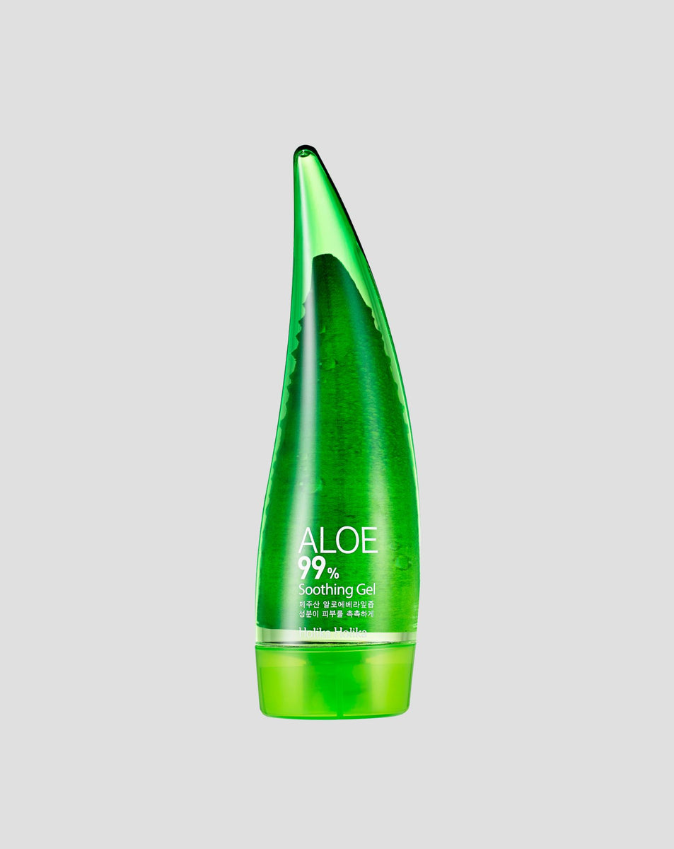 Aloe gél arcra, testre és hajra, amely 99% Holika Holika aloe levéllevet  tartalmaz
