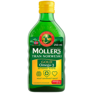 Gold Moller's norvég citrom ízű Trank 2000 NE D3-vitaminnal - 1