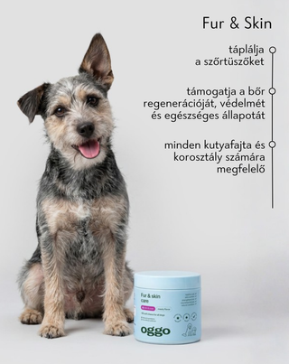 Fur & Skin kiegészítő eledel kutyáknak a gyönyörű szőrzetért és az egészséges bőrért Oggo 180 g - 2