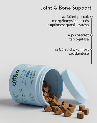 Joint & Bone Support kiegészítő eledel kutyáknak az ízületekre és csontokra Oggo 180 g - 2