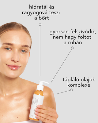 A Nutridome világosító hatású testfényolaj jojoba olajjal és argánolajjal - 3