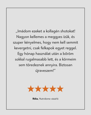 Kollagén shotok folyékony formában 12 000 mg vitaminokkal, étrend-kiegészítő Nutridome 30 × 30 ml - 5
