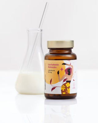 Étrend-kiegészítő 150 mg laktopherinnel tehéntejből Lactoferrin Natural+ Health Labs Care