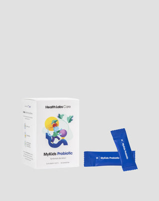 MyKids probiotikus gyermek szinbiotikum, amely 2 millió élő baktériumot tartalmaz Egészségügyi laboratóriumok gondozása - 1