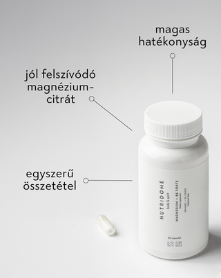 Nutridome Magnézium + B6 Forte tabletták fáradtság és stressz ellen - 2