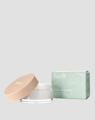 Mattító rizs arcpúder minden bőrtípusra, különösen az olajos Paese-re - 1