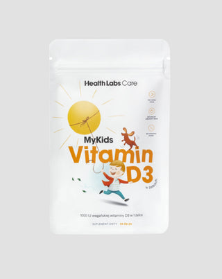 Vegán D-vitamin gyerekeknek MyKids D3-vitamin Health Labs Care 60 darab - 1