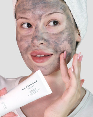 Nutridome méregtelenítő archámlasztás aktív bambusz szénnel és fehér agyaggal - 2