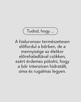 Hialuronsav 5% hidratáló arcszérum minden bőrtípusra Nutridome - 4