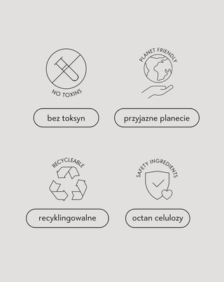 Twisty Hullámos széles hajtű készlet 3 db-os - márványszínű, kék, piros - 3