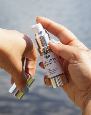 Bársonyos szemkörnyékápoló krém koffeinnel és Eye Latte BIOUP őssejtekkel - 2