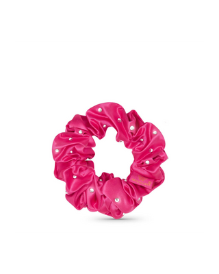 Selyem hajpántok kristályokkal – hot pink Crystallove