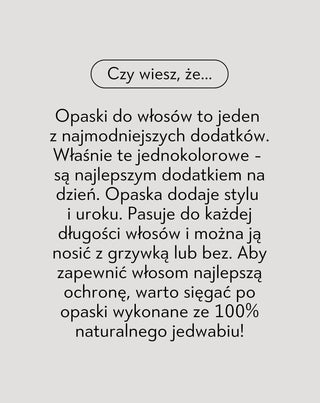 Selyem hajpánt 100% természetes selyemből fekete Twisty