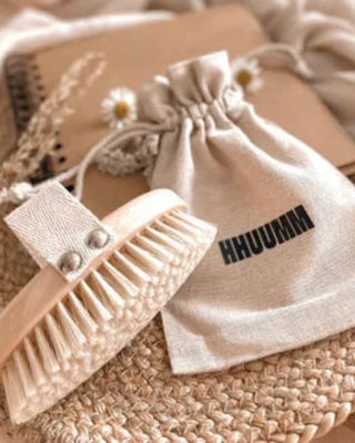 Száraz testmasszázs kefe 3. számú sálcsíkkal Hhuumm - 2