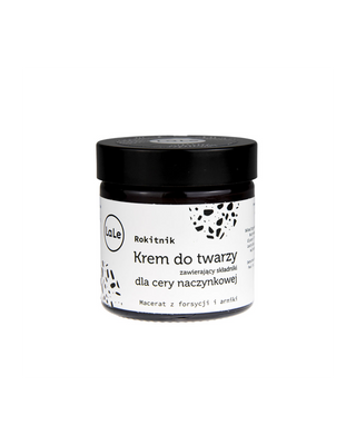 Arckrém az érző bőrre homoktövis olajjal az érfalak erősítésére La-Le - 1